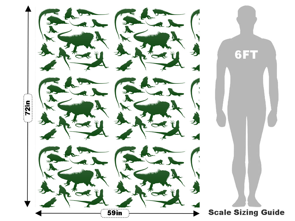 Komodo Dragons Reptile Vehicle Wrap Scale