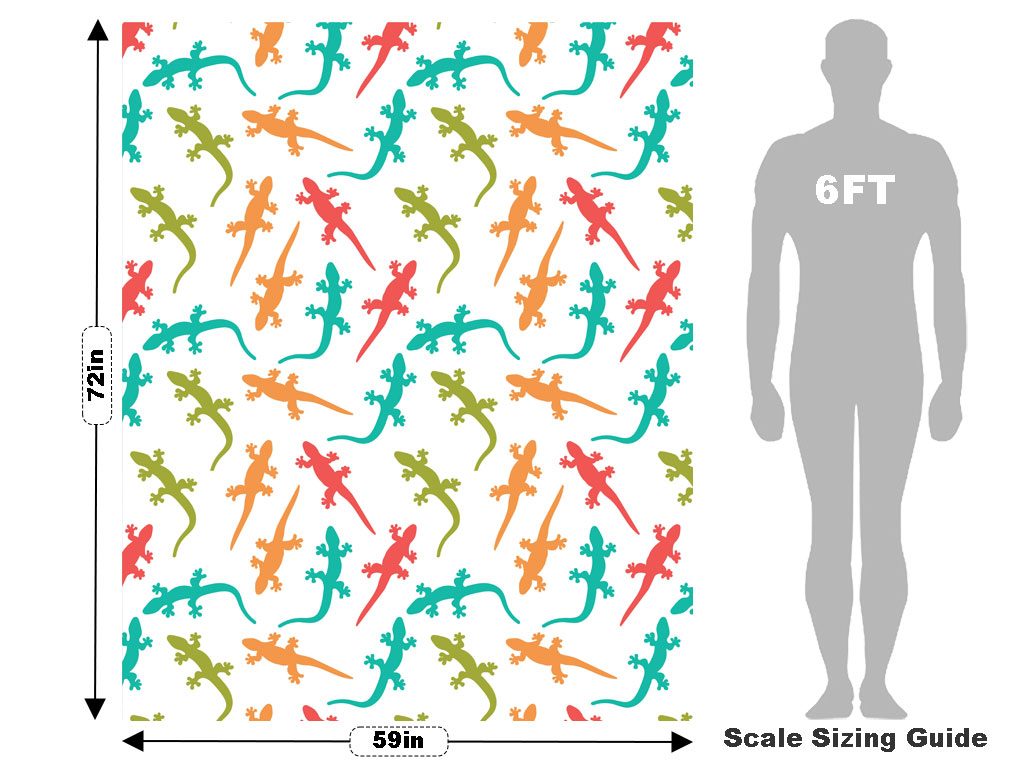 Matte Geckos Reptile Vehicle Wrap Scale