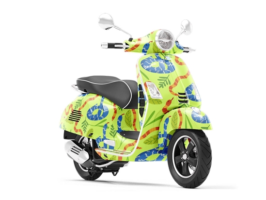 Jungle Journey Reptile Vespa Scooter Wrap Film