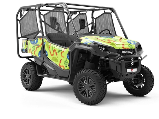 Jungle Journey Reptile Utility Vehicle Vinyl Wrap