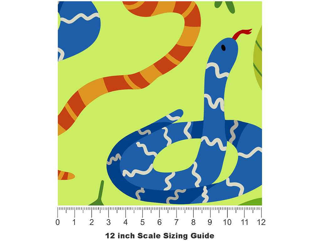 Jungle Journey Reptile Vinyl Film Pattern Size 12 inch Scale