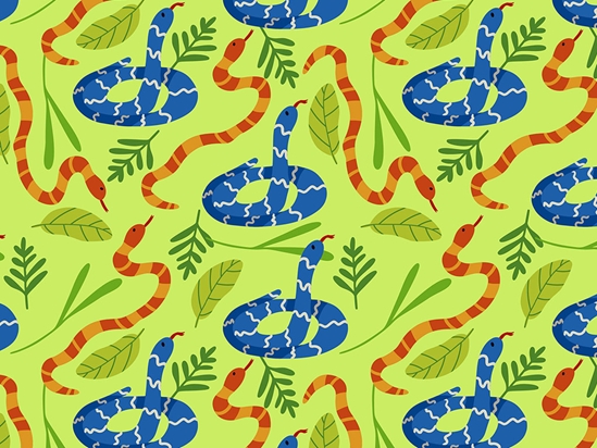 Jungle Journey Reptile Vinyl Wrap Pattern