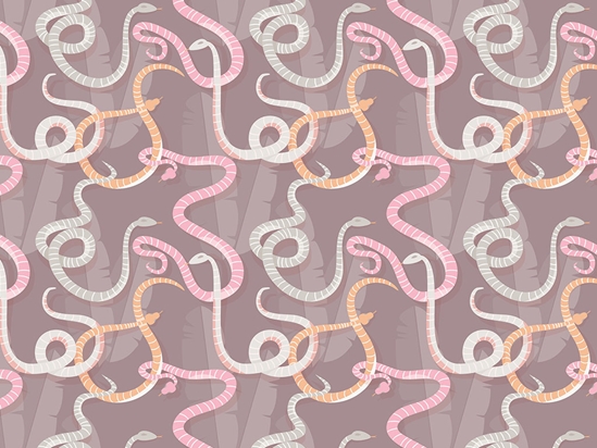 Poisonous Pastels Reptile Vinyl Wrap Pattern