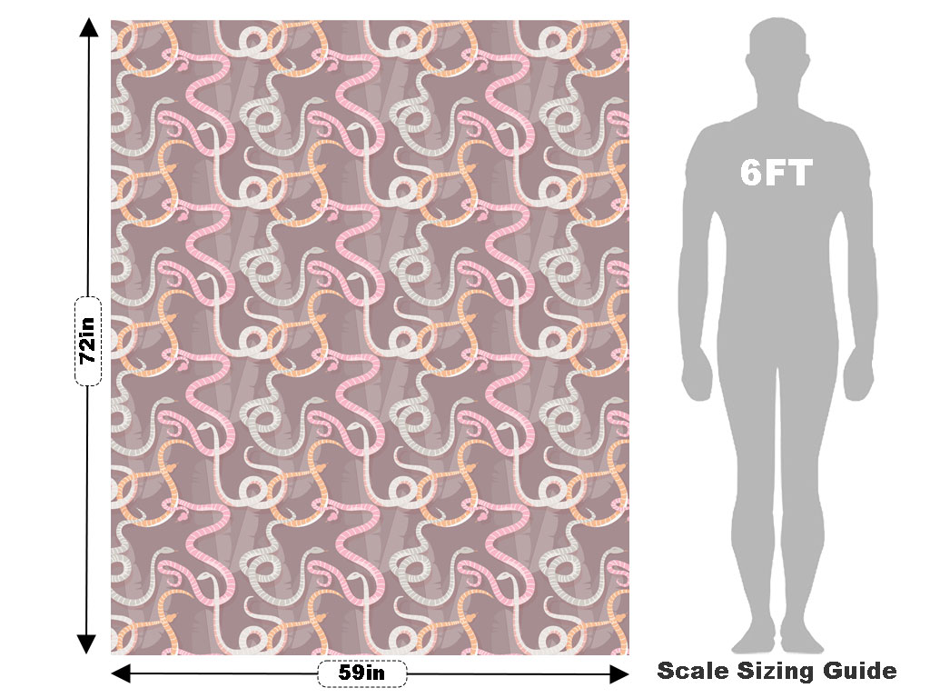 Poisonous Pastels Reptile Vehicle Wrap Scale