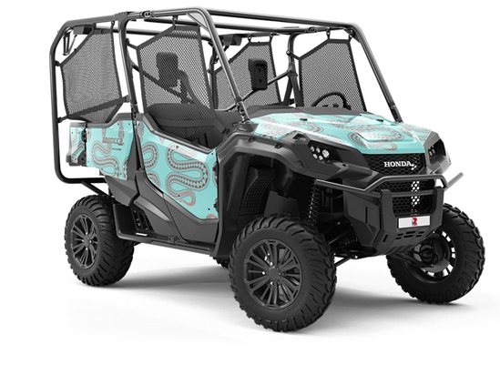 Slithering Serpents Reptile Utility Vehicle Vinyl Wrap