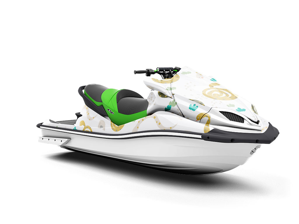 Smiling Serpents Reptile Jet Ski Vinyl Customized Wrap