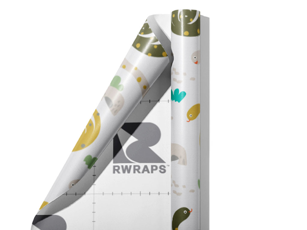 Smiling Serpents Reptile Wrap Film Sheets