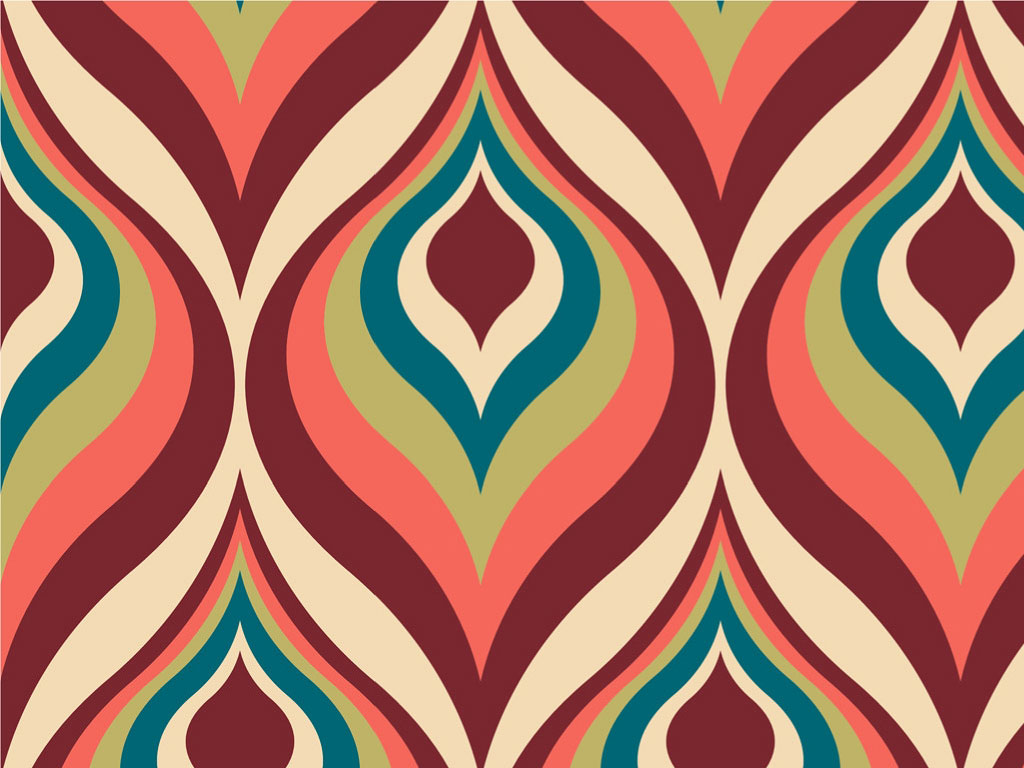 Decked Out Retro Vinyl Wrap Pattern