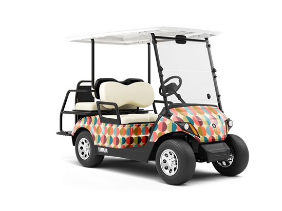 Family Stone Retro Wrapped Golf Cart