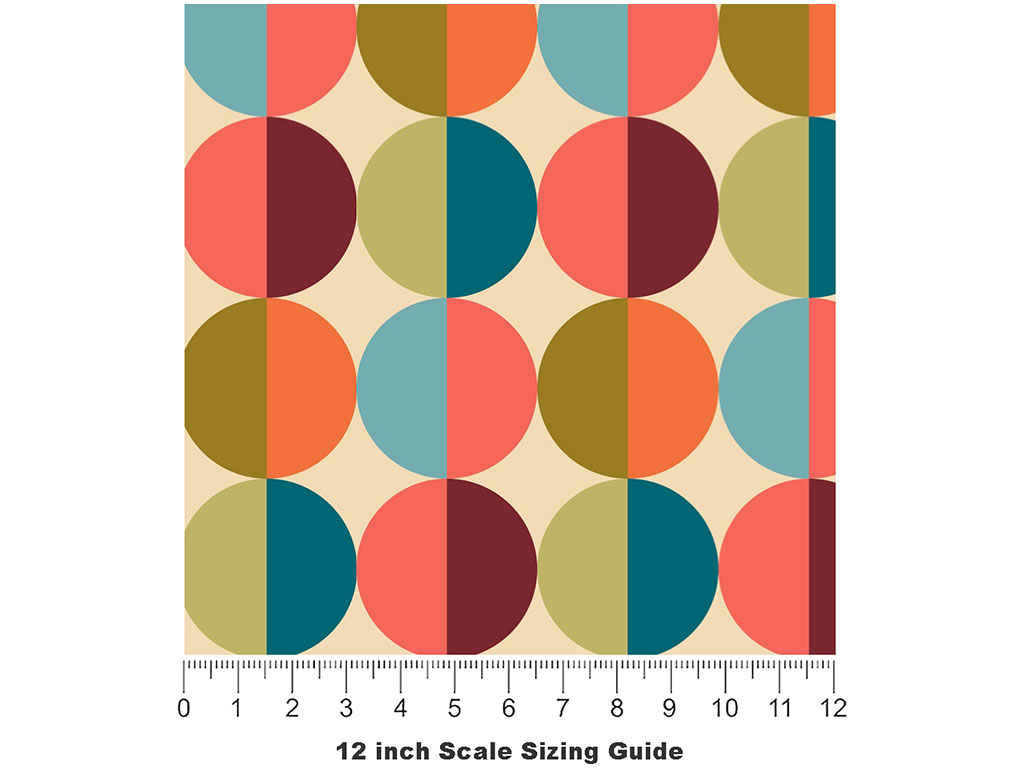 Family Stone Retro Vinyl Film Pattern Size 12 inch Scale