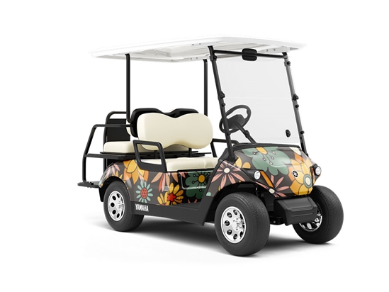 Fleetwood Music Retro Wrapped Golf Cart