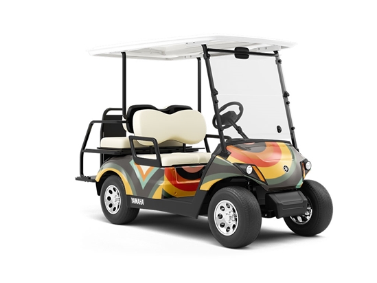 From Uncle Retro Wrapped Golf Cart