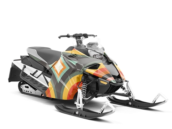 From Uncle Retro Custom Wrapped Snowmobile