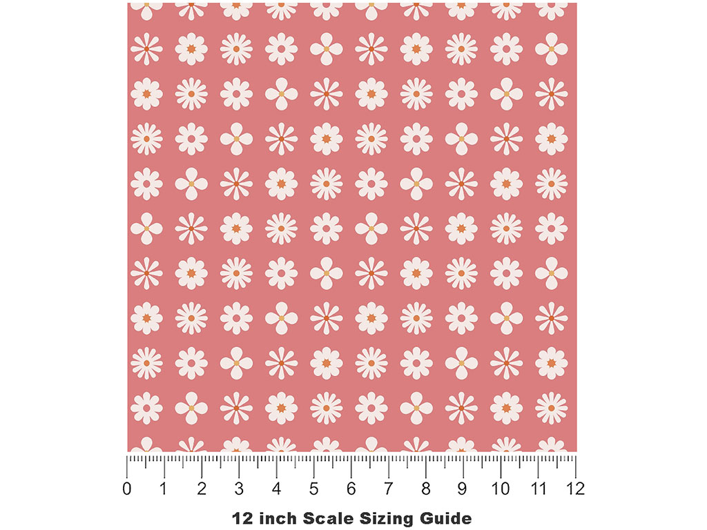 Go Gidget Retro Vinyl Film Pattern Size 12 inch Scale