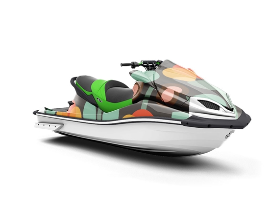 Growing Love Retro Jet Ski Vinyl Customized Wrap