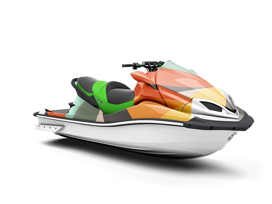 Lay It Down Retro Jet Ski Vinyl Customized Wrap