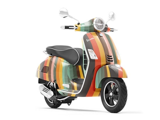 Monkey Music Retro Vespa Scooter Wrap Film