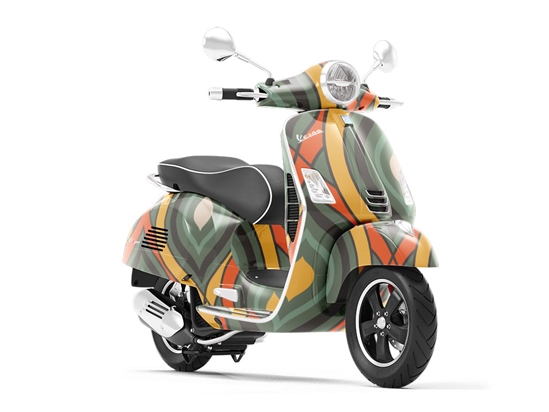 Oyster Cult Retro Vespa Scooter Wrap Film