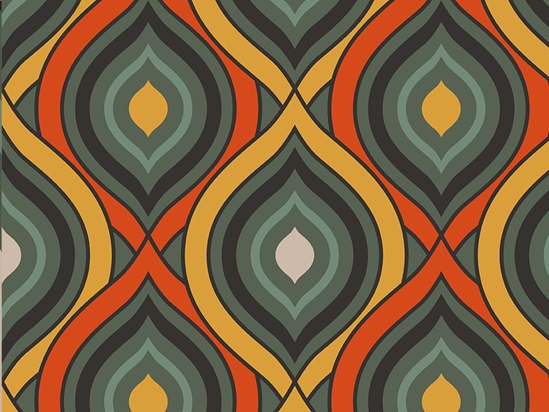 Oyster Cult Retro Vinyl Wrap Pattern