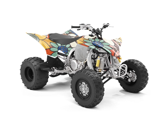 Raider Revere Retro ATV Wrapping Vinyl