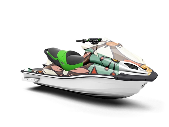 Raider Revere Retro Jet Ski Vinyl Customized Wrap