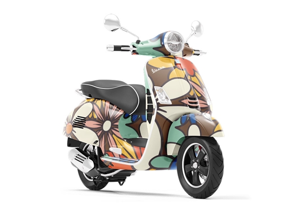 Raider Revere Retro Vespa Scooter Wrap Film