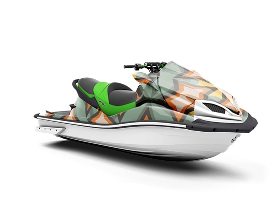 Shiny Baby Retro Jet Ski Vinyl Customized Wrap