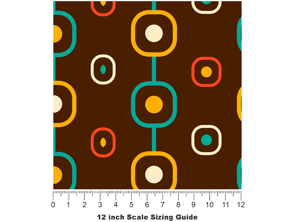 Van Dyke Retro Vinyl Film Pattern Size 12 inch Scale