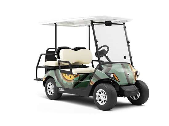 Vanilla Fudge Retro Wrapped Golf Cart