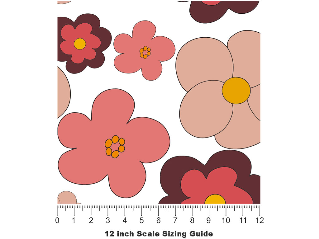 Young Blood Retro Vinyl Film Pattern Size 12 inch Scale