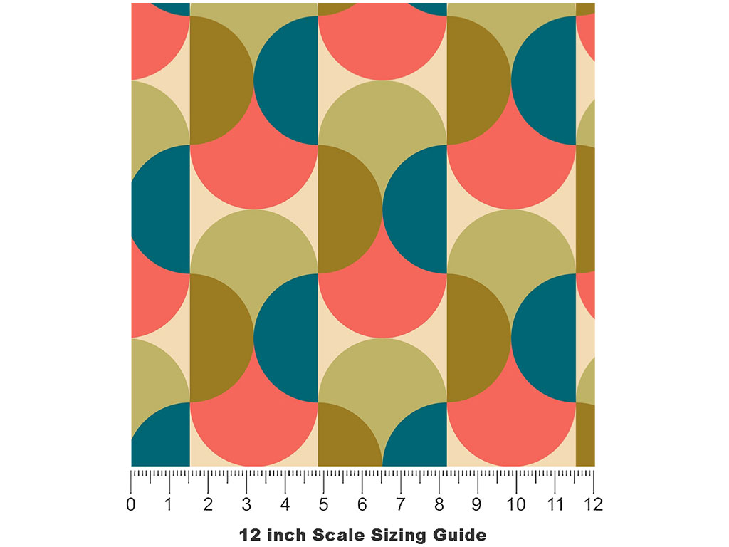 Ra-Ra Rasputin Retro Vinyl Film Pattern Size 12 inch Scale