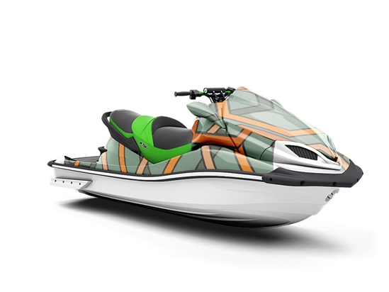 The Hustle Retro Jet Ski Vinyl Customized Wrap