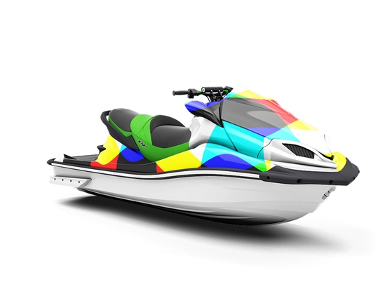 Be Back Retro Jet Ski Vinyl Customized Wrap