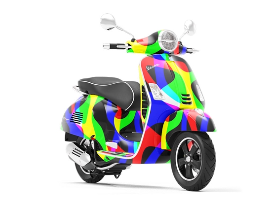 Beyond Darkness Retro Vespa Scooter Wrap Film