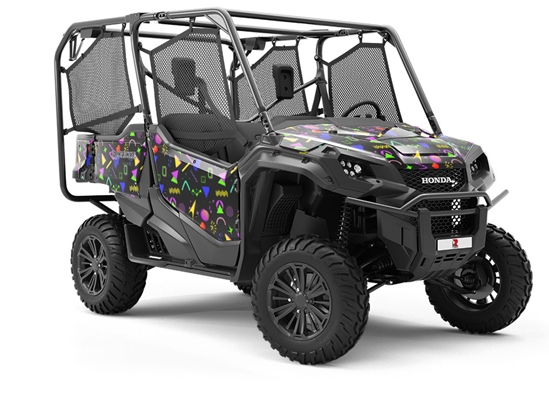 Big Zap Retro Utility Vehicle Vinyl Wrap