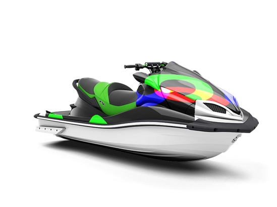 Genetic Engineering Retro Jet Ski Vinyl Customized Wrap