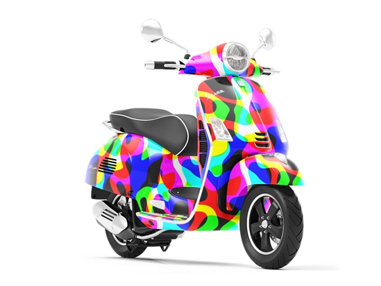 Good Trouble Retro Vespa Scooter Wrap Film