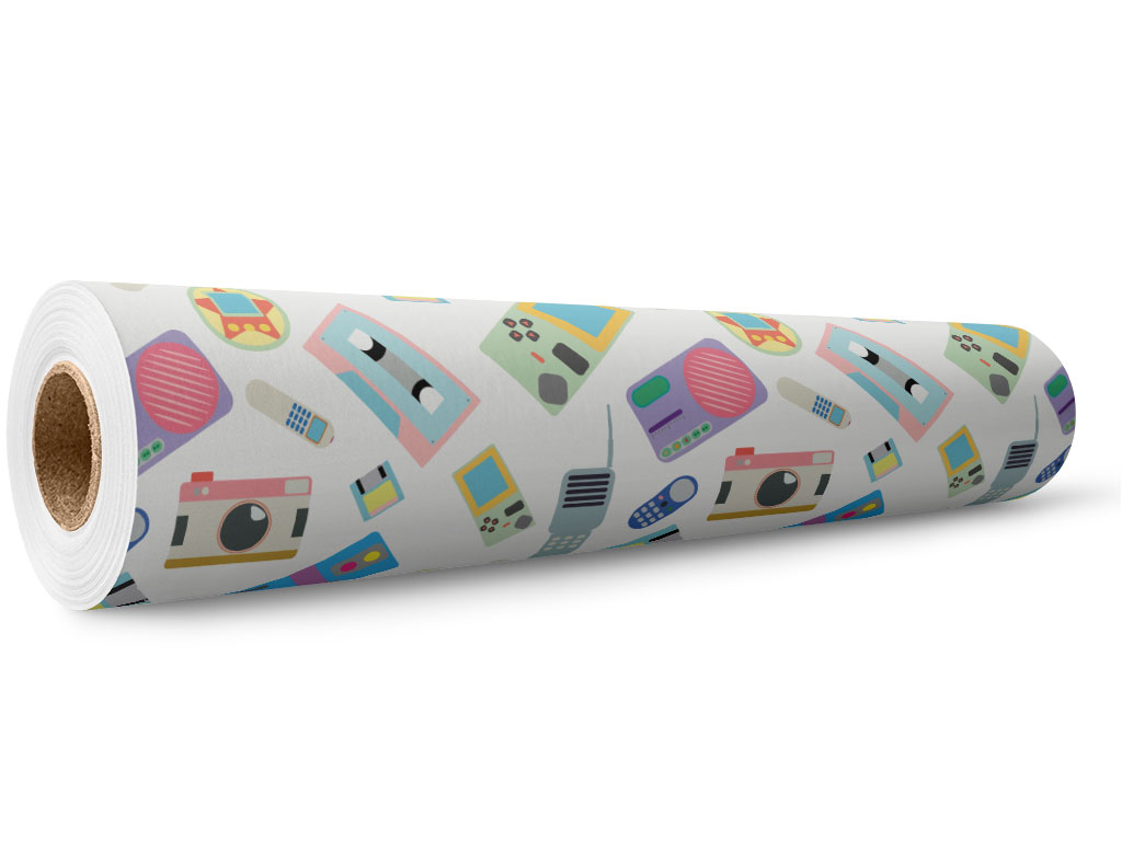 High Tech Retro Wrap Film Wholesale Roll