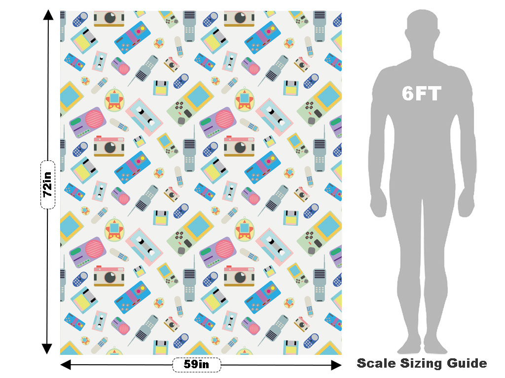 High Tech Retro Vehicle Wrap Scale