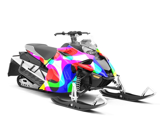 Master Mephisto Retro Custom Wrapped Snowmobile