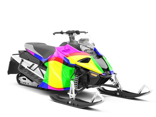 Paradise Cinema Retro Custom Wrapped Snowmobile