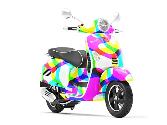 Phone Home Retro Vespa Scooter Wrap Film