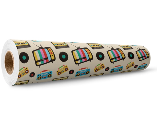 The Tube Retro Wrap Film Wholesale Roll