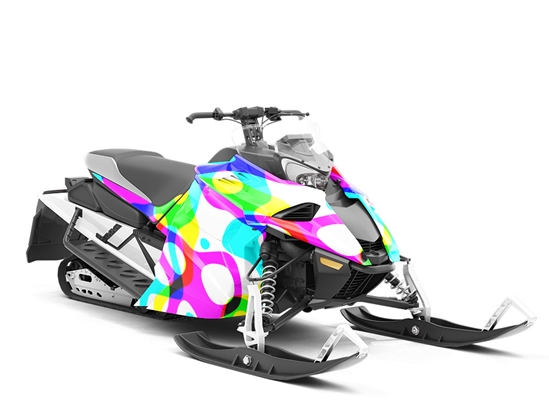 What Shes Having Retro Custom Wrapped Snowmobile