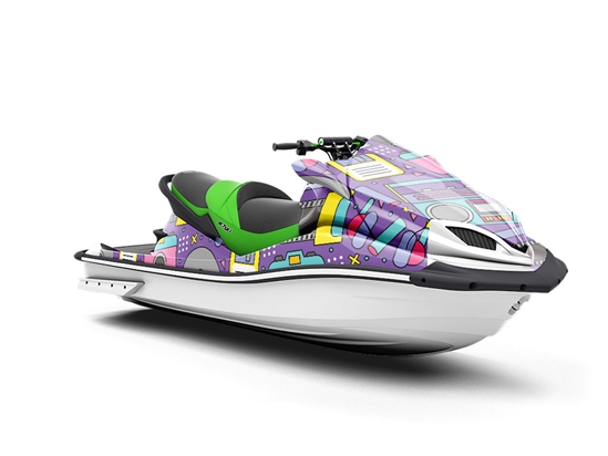 Analog Love Retro Jet Ski Vinyl Customized Wrap