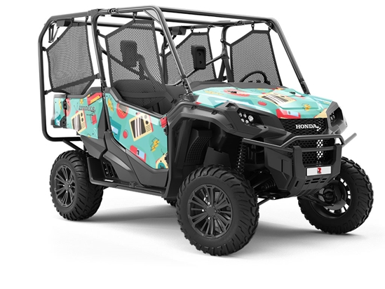 Tamo-Gotcha  Retro Utility Vehicle Vinyl Wrap