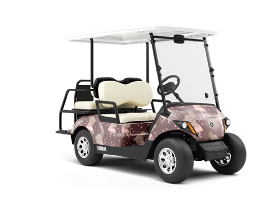 Miss Fancy Rodent Wrapped Golf Cart