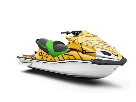 Artificial Intelligence Science Fiction Jet Ski Vinyl Customized Wrap