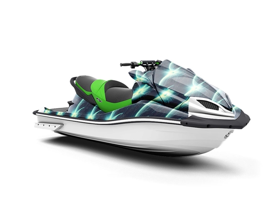 Electron Explosion Science Fiction Jet Ski Vinyl Customized Wrap