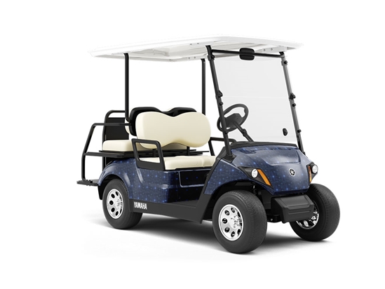 Invasive Reprogramming Science Fiction Wrapped Golf Cart